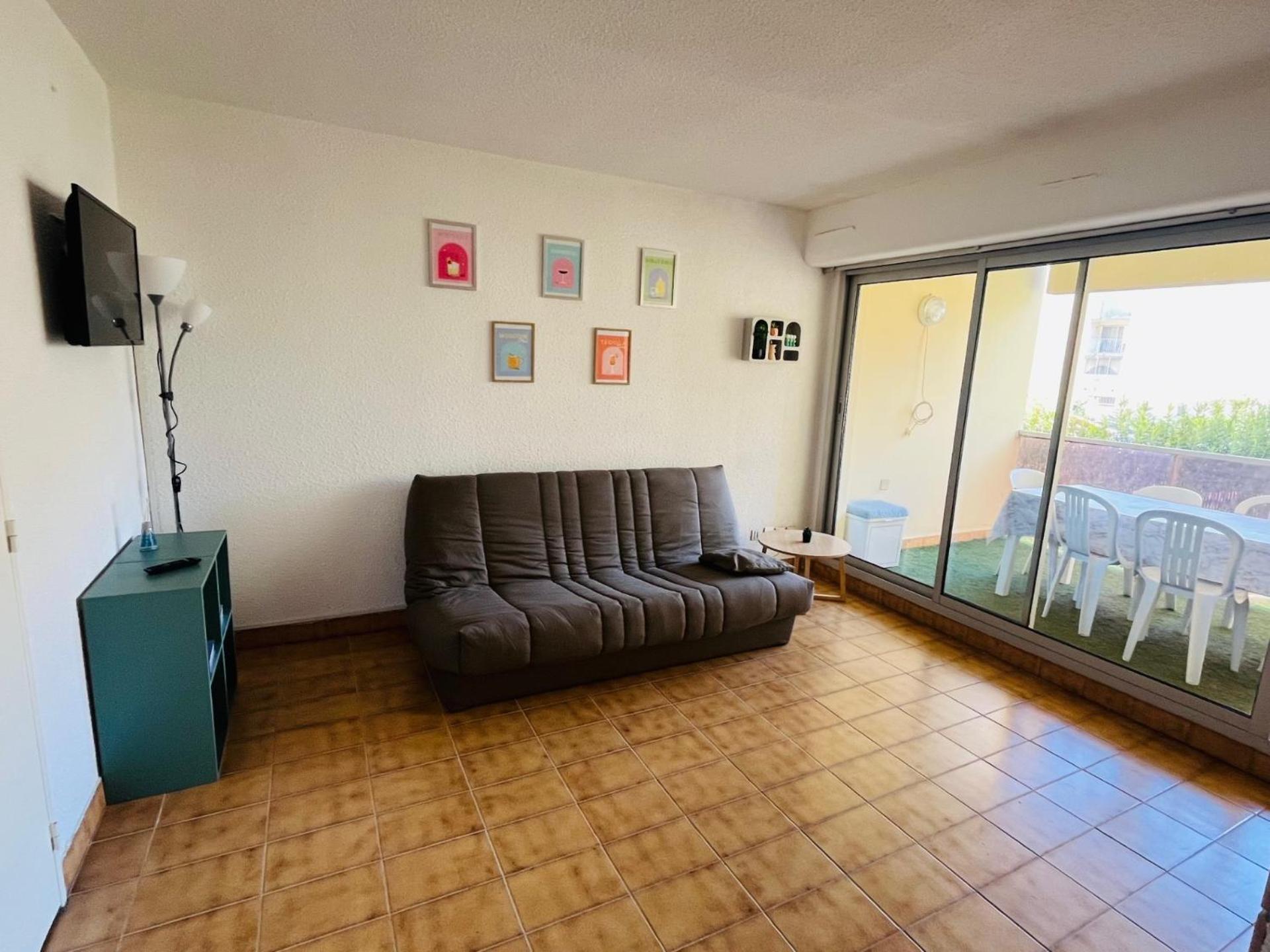 T2 ,4 Couchages ,Climatise ,Terrace ,En Face D'Aqualand ,Plage Rochelongue Agde Exterior foto